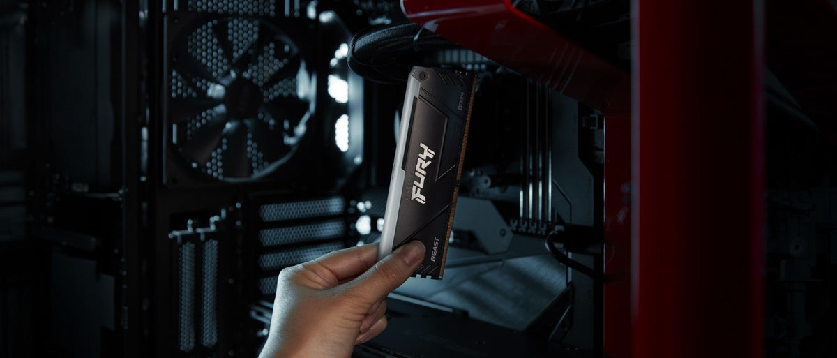 KINGSTON 32Go 3200MT/s DDR4 CL16 DIMM FURY Beast RGB