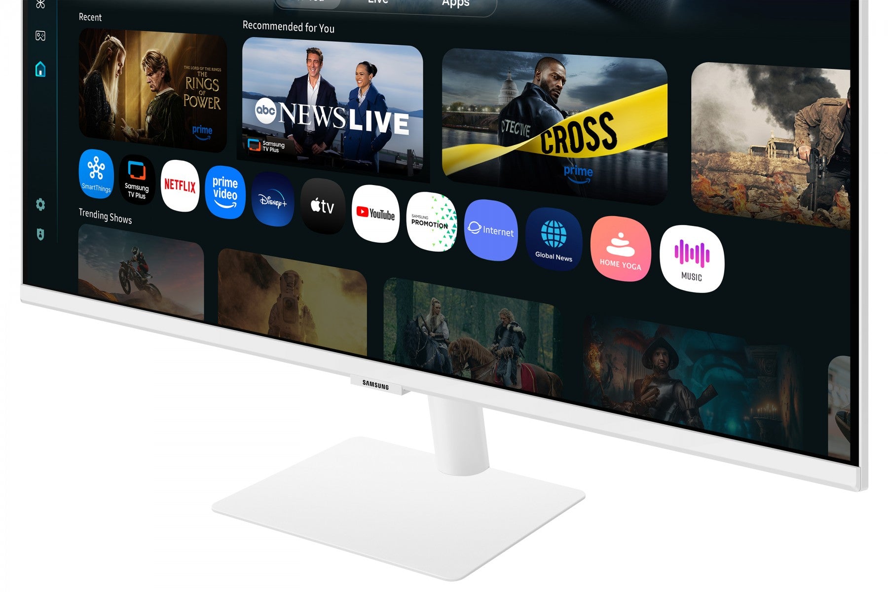 "Samsung M7 M70F écran plat de PC 81,3 cm (32"") 3840 x 2160 pixels 4K Ultra HD LED Blanc"