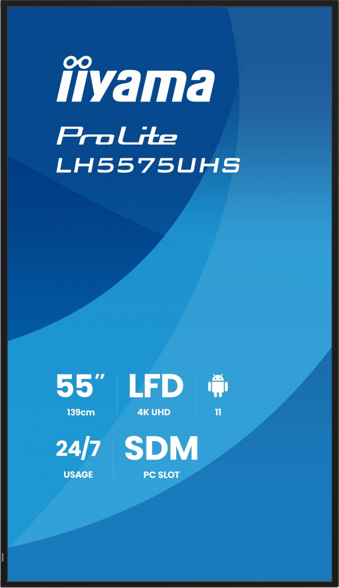 55" 3840x2160 UHD IPS Haze 25% 500