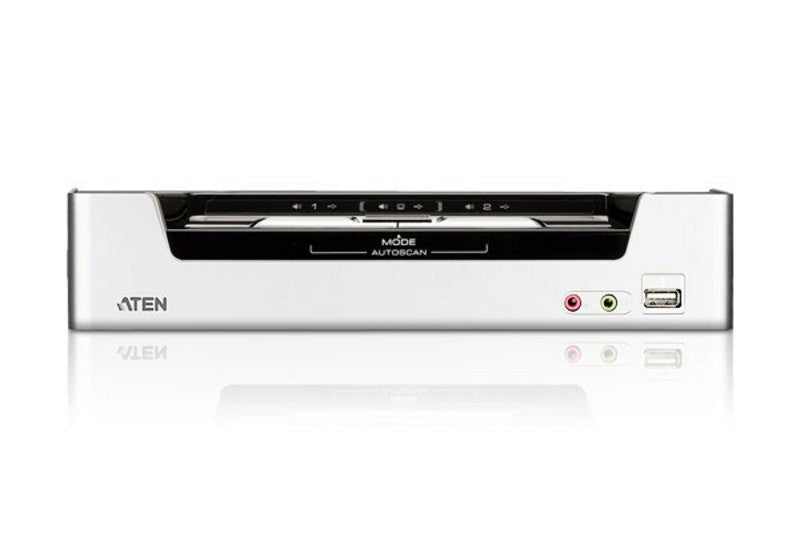 ATEN 2-Port USB HDMI/Audio KVMP Switch