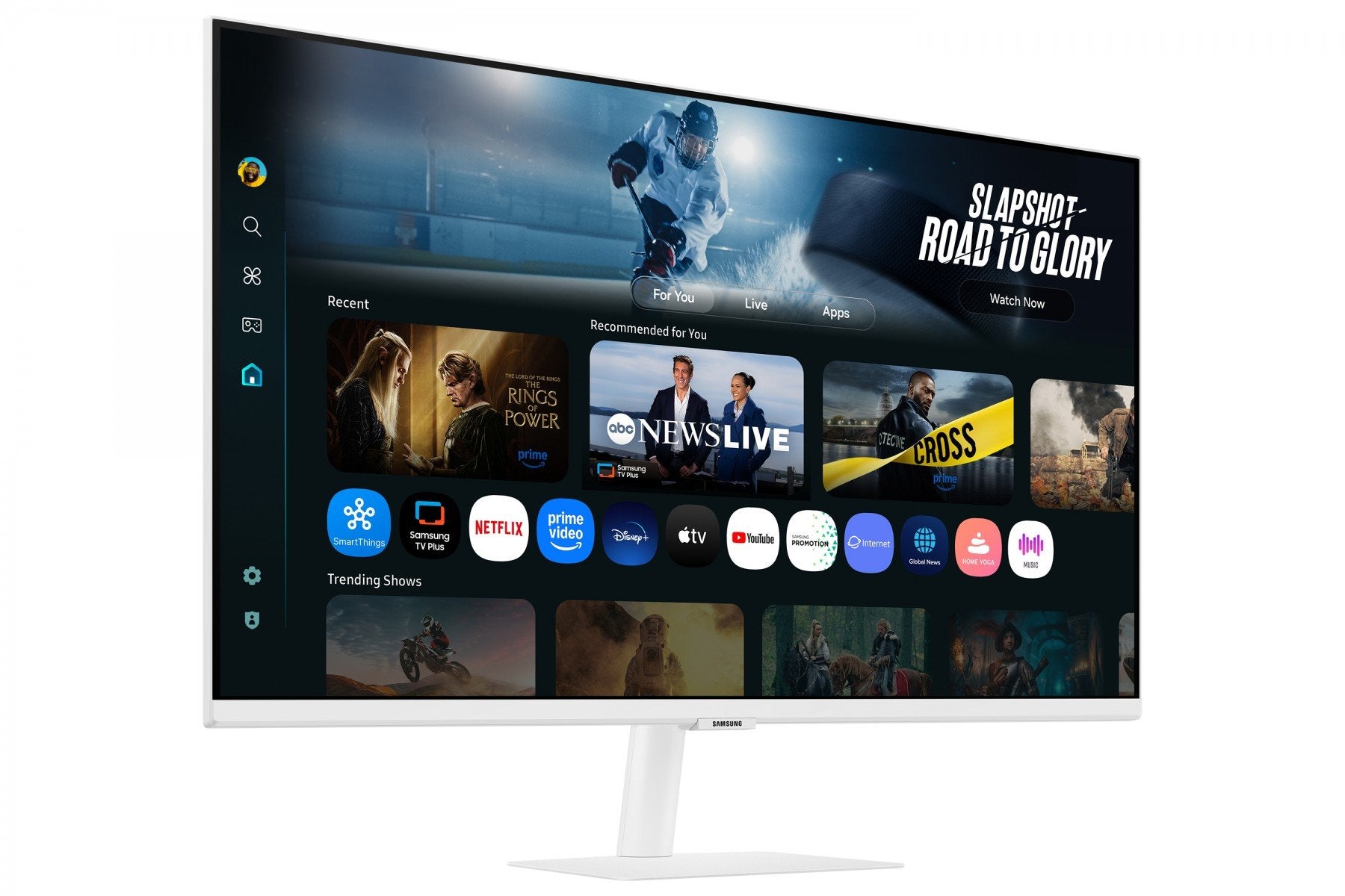 "Samsung M7 M70F écran plat de PC 81,3 cm (32"") 3840 x 2160 pixels 4K Ultra HD LED Blanc"