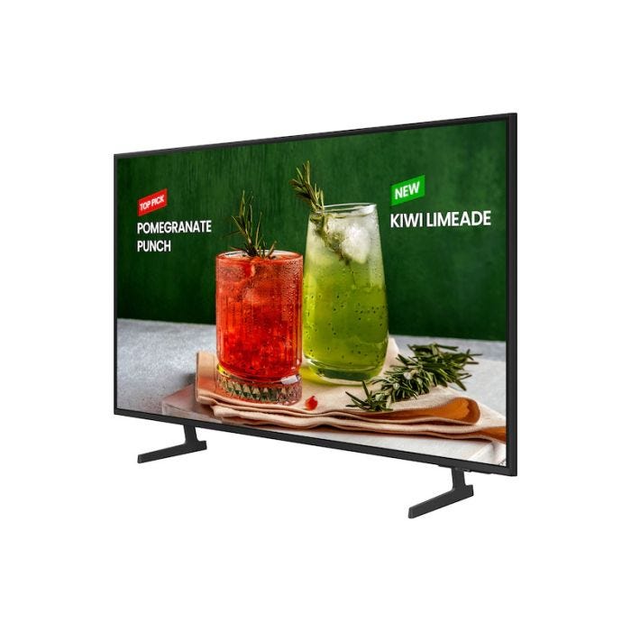 SAMSUNG BE98D-H 98p Non-tactile UHD 3840x2160 300 16/7 Tuner Biz TV App Tizen 8.0 HP 2x10W 3Years