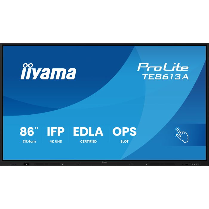 86" IPS 4K 16:9 Google EDLA cert. IFP