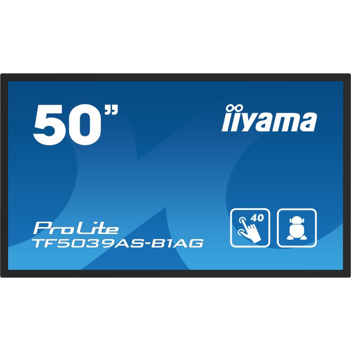 50" Bonded PCAP Anti-glare Bezel Free 40