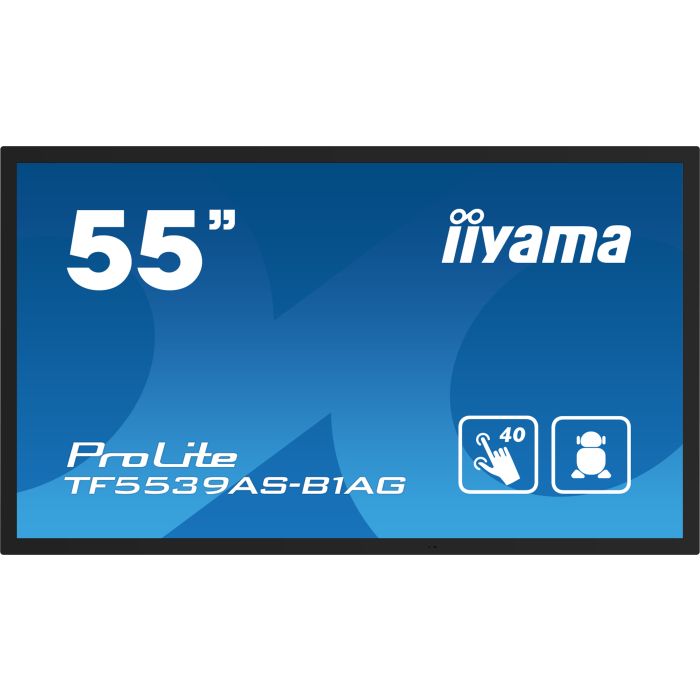 55" Bonded PCAP Anti-glare Bezel Free 40