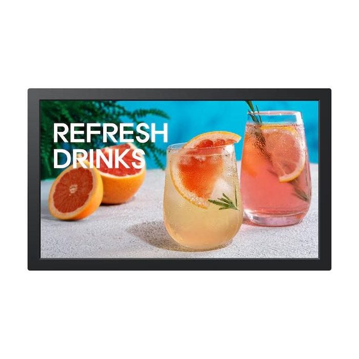 SAMSUNG LH13QBCEBGBXEN 13p Full HD Signage QB13C 500 nits 16/7 operation black HDMI RS232in USB 2.0 Ethernet WiFi 2.4/5GHz