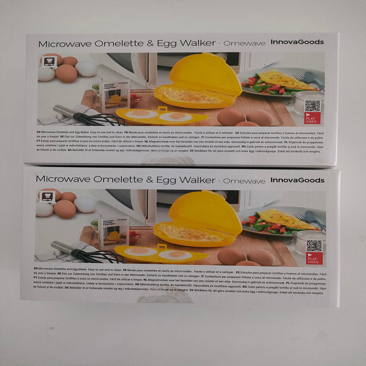 Cuiseur de Omelette pour Micro-Ondes InnovaGoods