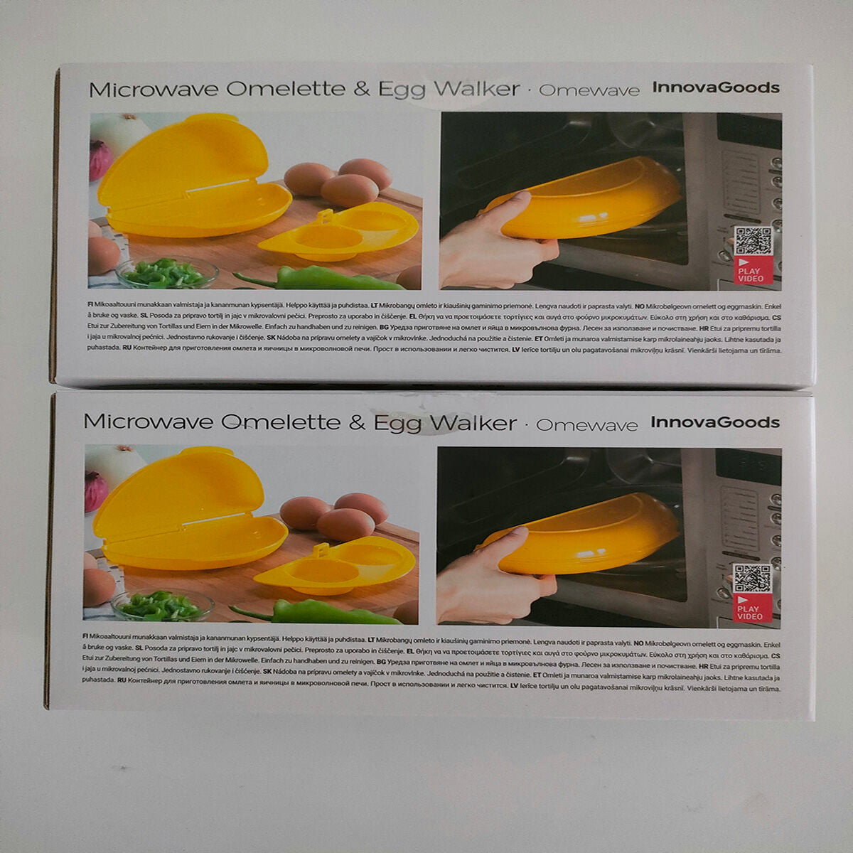 Cuiseur de Omelette pour Micro-Ondes InnovaGoods