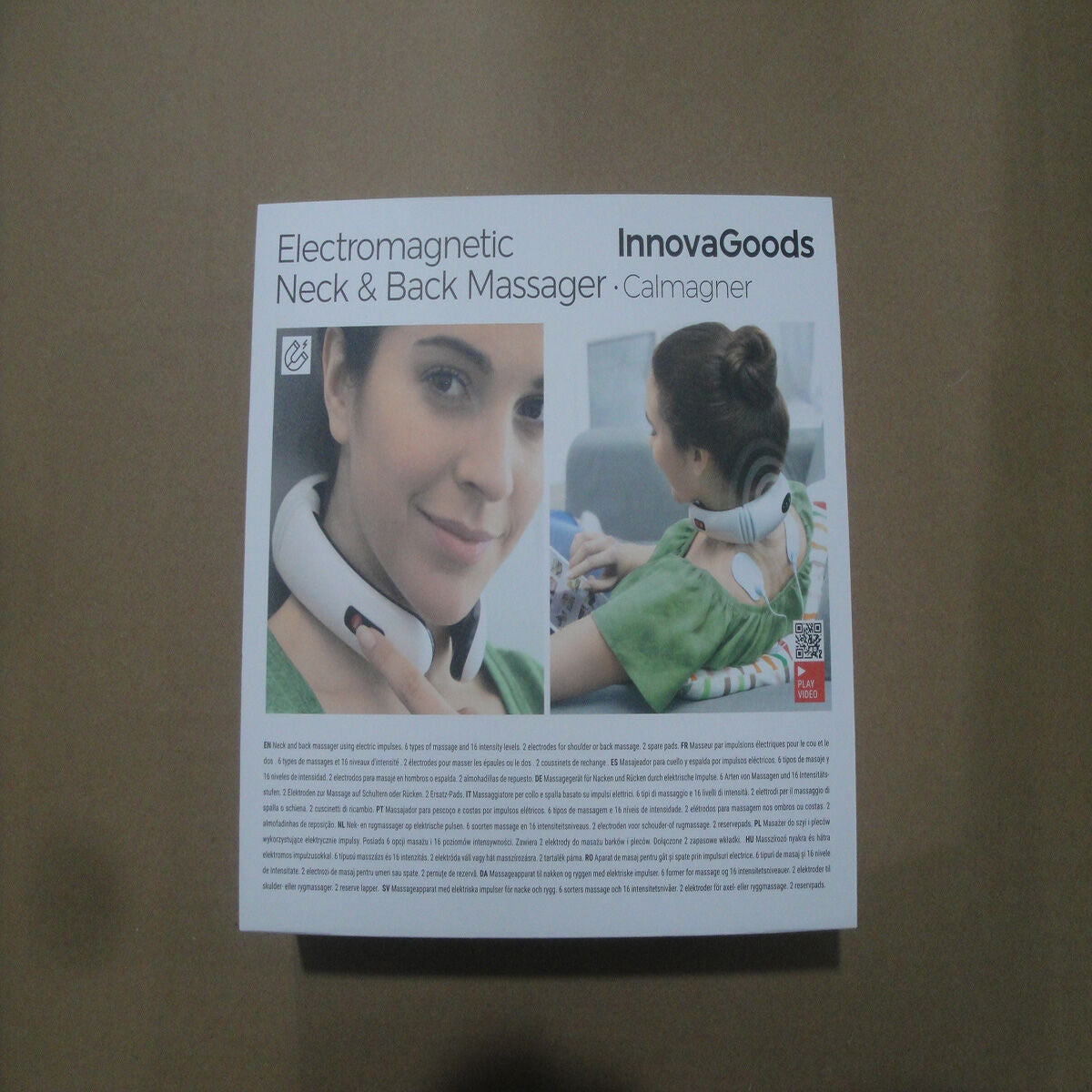 Masseur de Cou et de Dos Électromagnétique Calmagner InnovaGoods