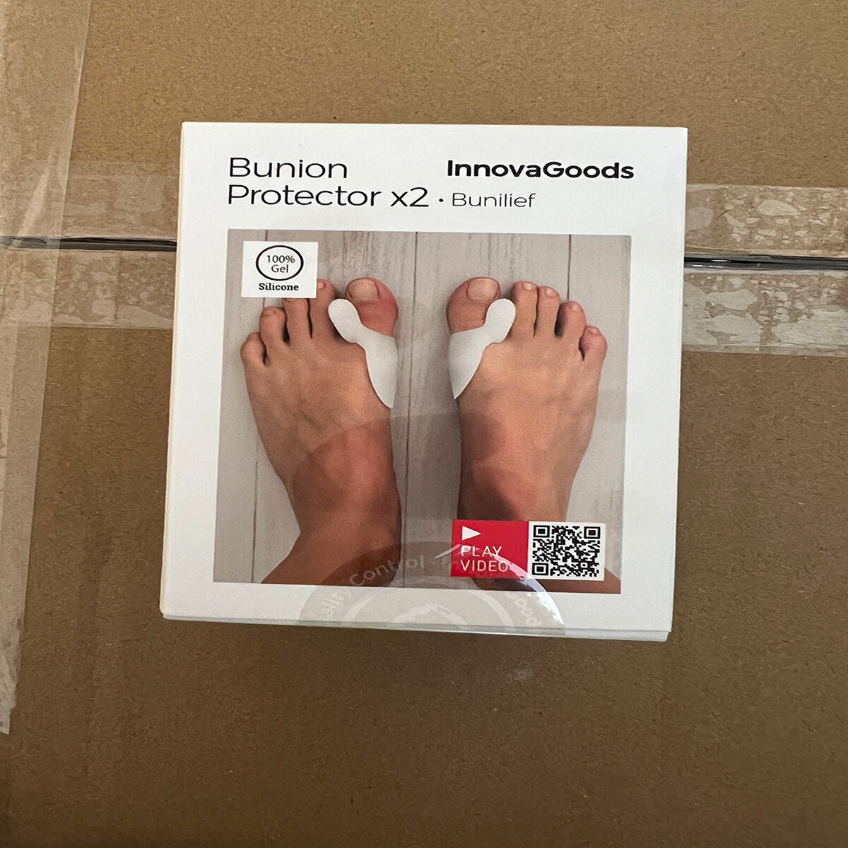 Correcteur et Protecteur pour Durillons en Silicone Bunilief InnovaGoods 2 Unités