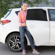 Parasol de Voiture en Maille UVlock InnovaGoods Pack de 2 unités