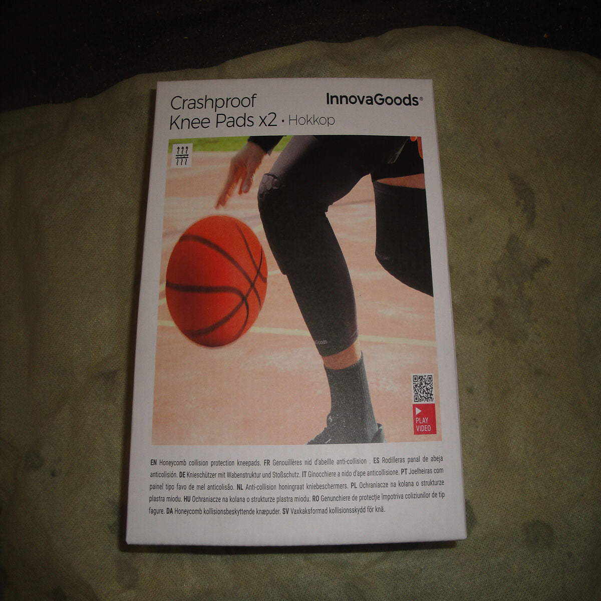 Genouillères Anticollision en Nid d’Abeille Hokkop InnovaGoods 2 Unités