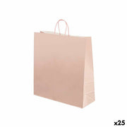 Sac en papier Pincello Rose 32 x 50 x 0,2 cm (25 Unités)
