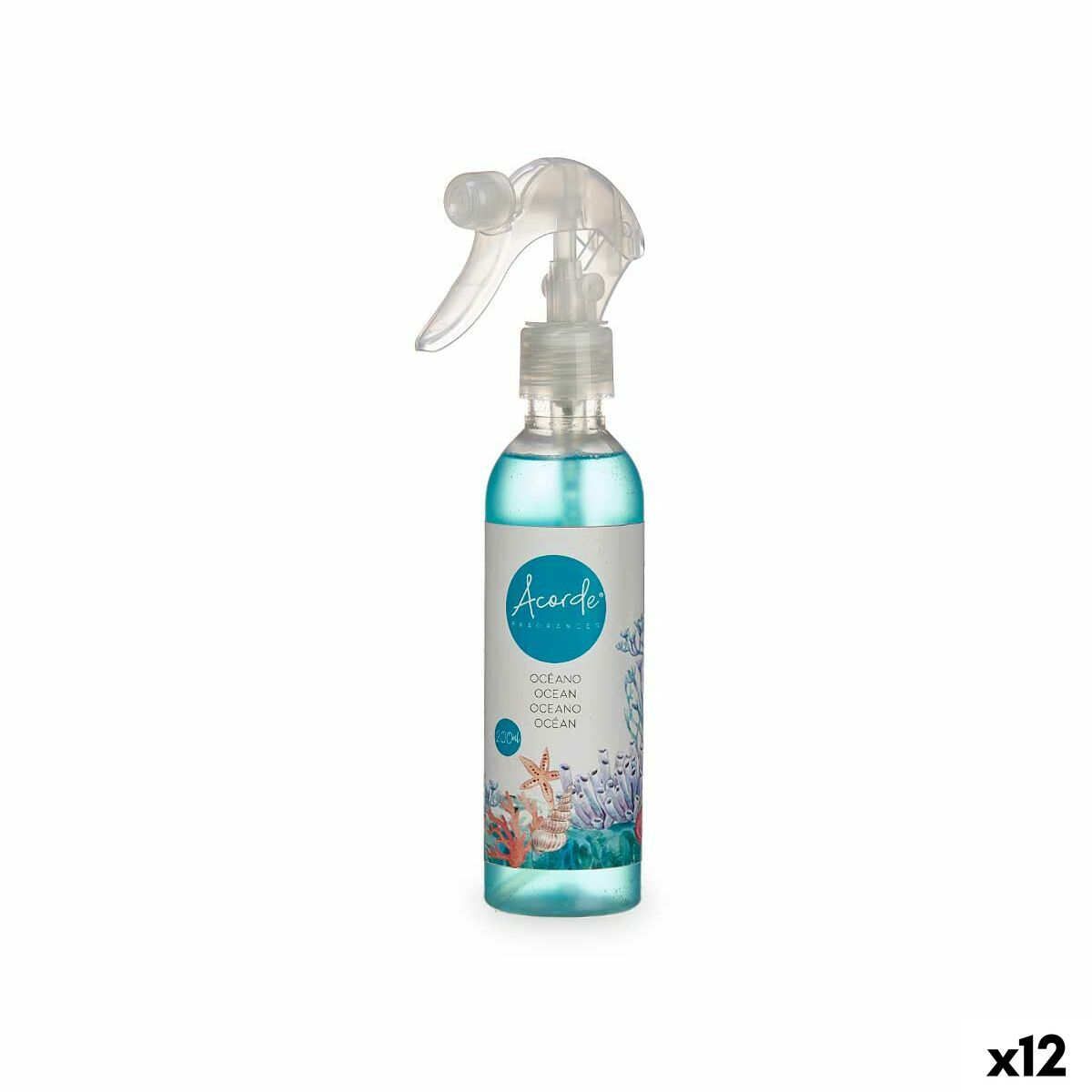 Désodorisant Acorde Océan 200 ml (12 Unités)