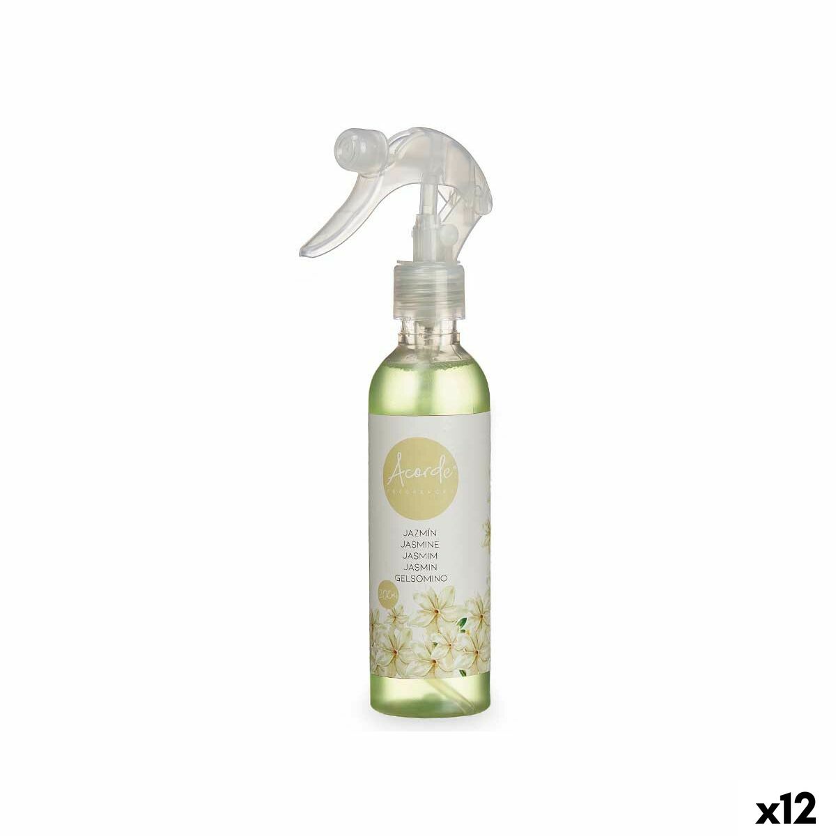 Désodorisant Acorde Jasmin 200 ml (12 Unités)