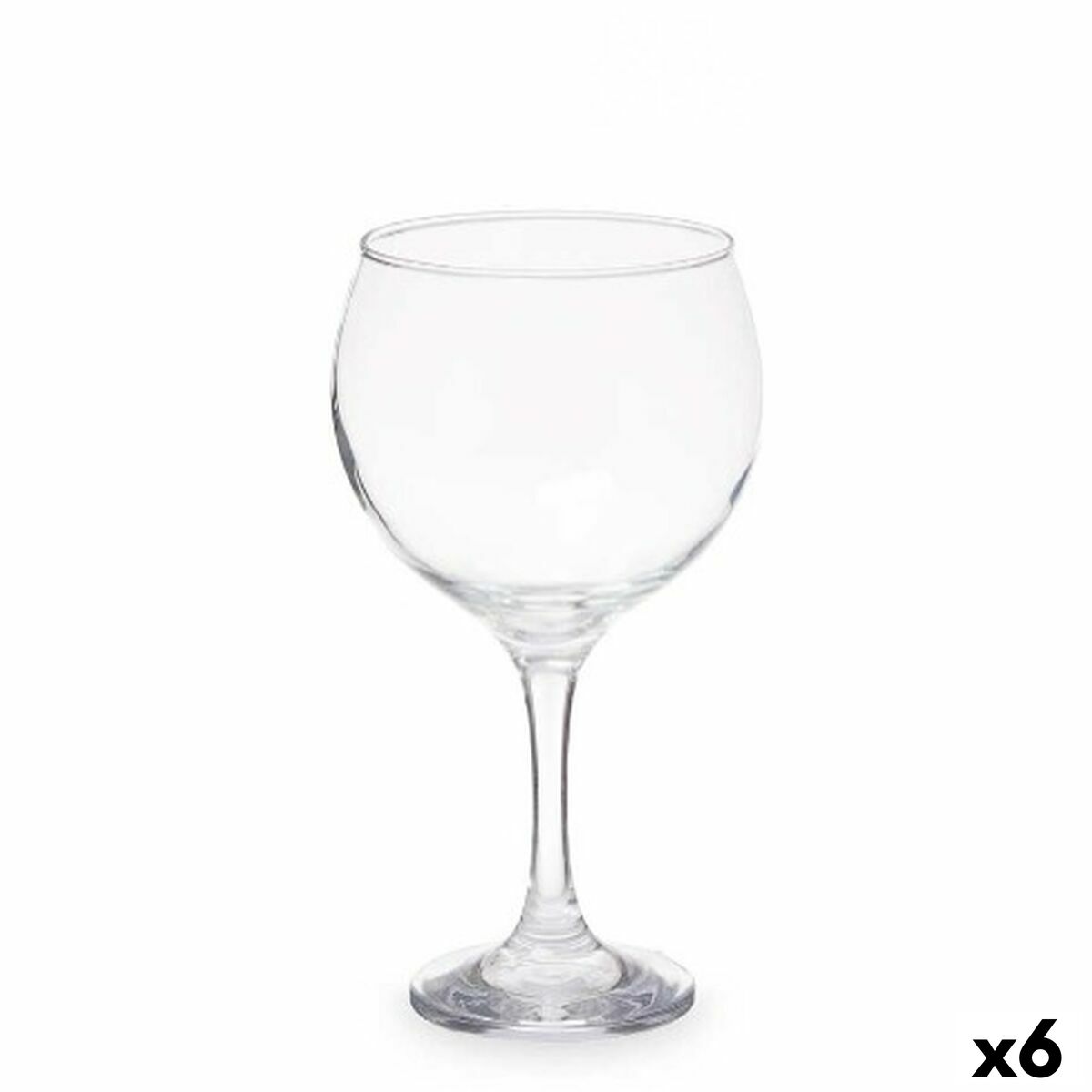 Verre Vivalto Transparent verre 600 ml (6 Unités)