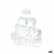 Cubes réfrigérants réutilisables Leknes Transparent Polyéthylène Eau distillée 6,5 x 16 x 6,5 cm 18 Pièces (12 Unités)