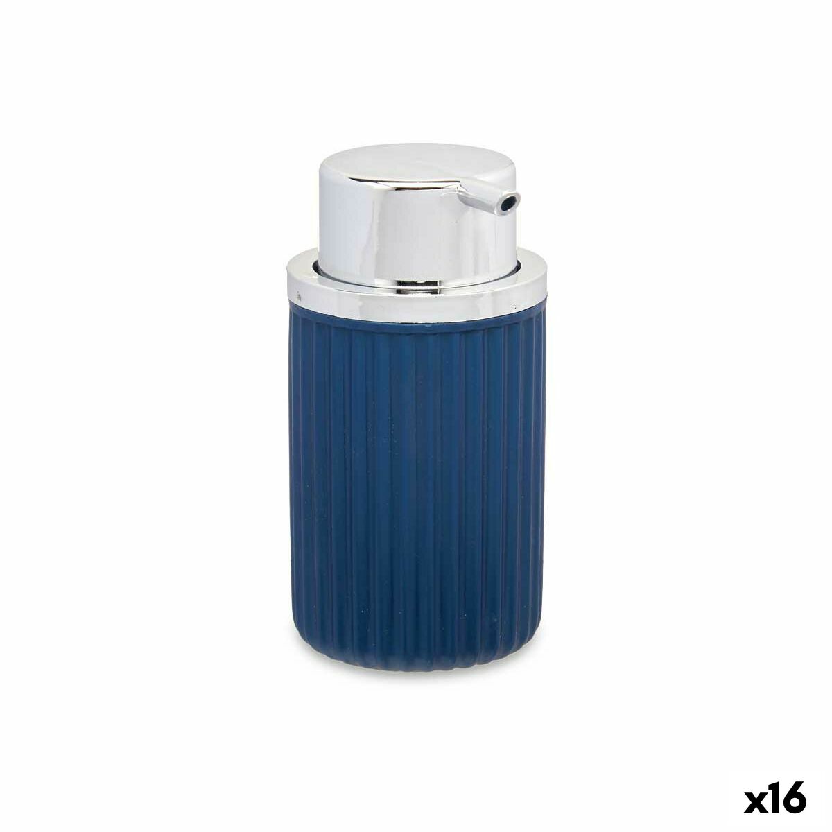 Distributeur de Savon Berilo Bleu Plastique 420 ml 7 x 14,5 x 8,5 cm (16 Unités)