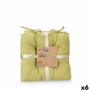 Ensemble de coussins Gift Decor Vert 40 x 40 x 7 cm 2 Pièces (6 Unités)