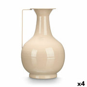 Vase Gift Decor Marron Fer Ballon 24 x 38 x 14,8 cm (4 Unités)