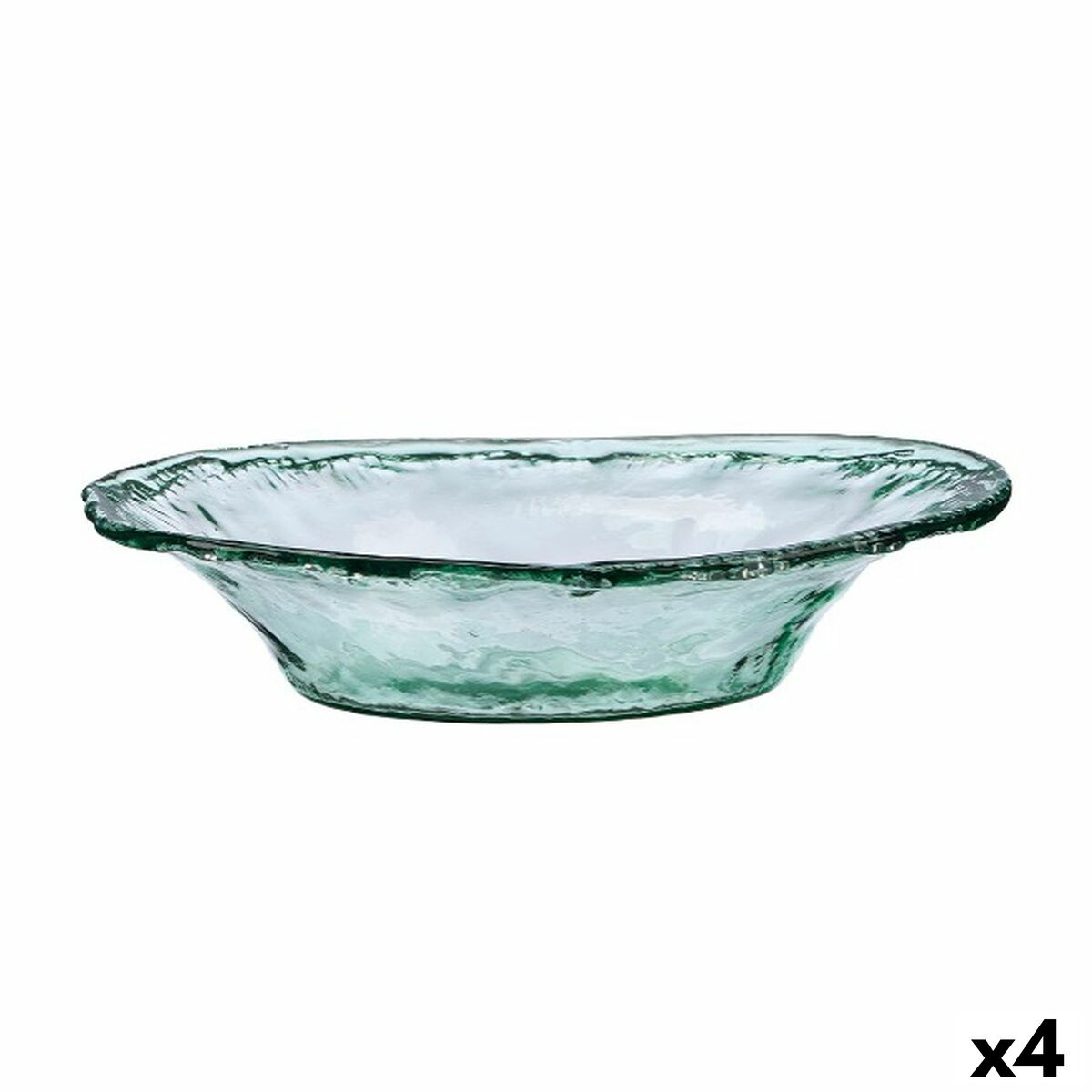 Centre de Table Gift Decor Transparent verre 42 x 9 x 29,5 cm (4 Unités)