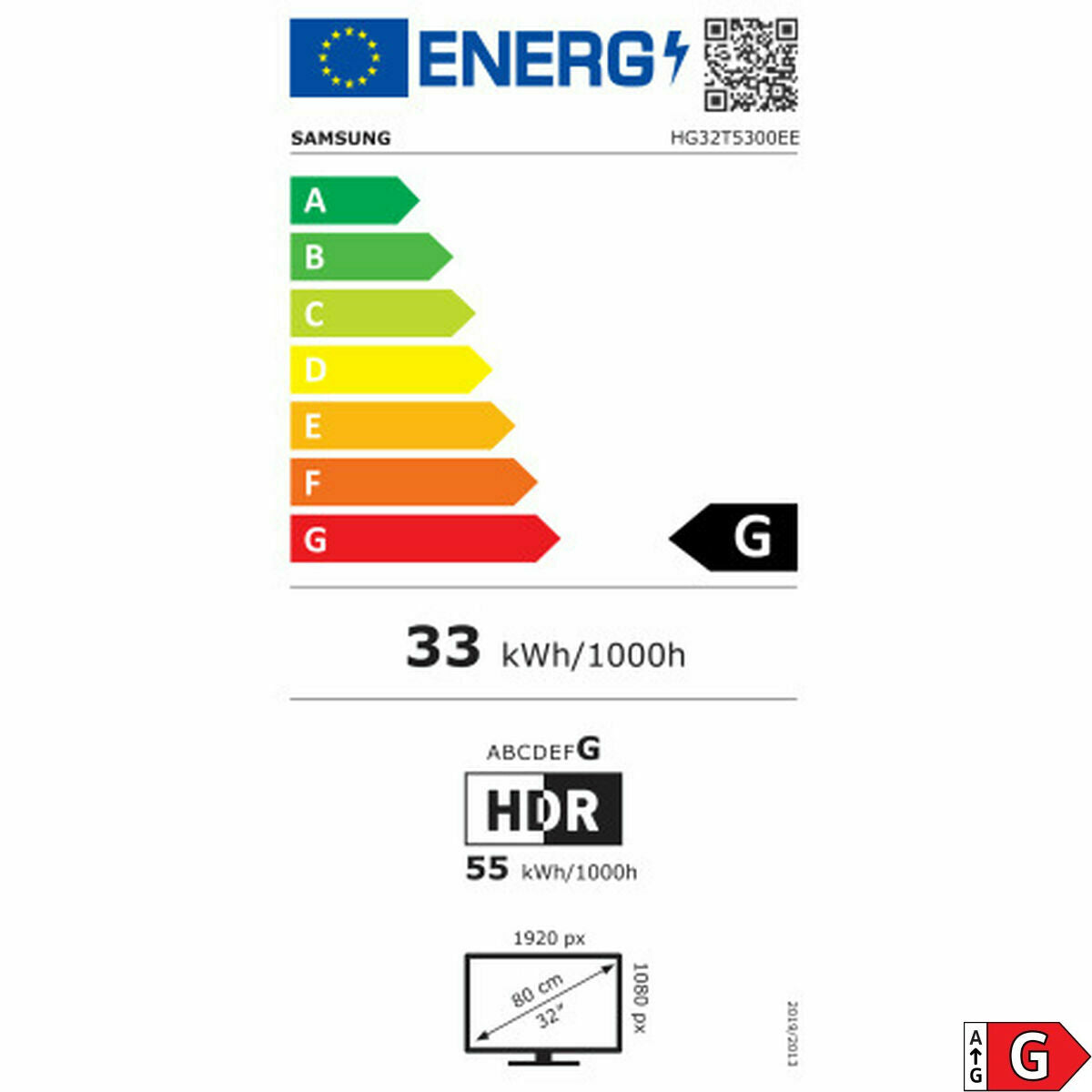 TV intelligente Samsung HG32T5300EU Full HD 32" LED Hotel TV