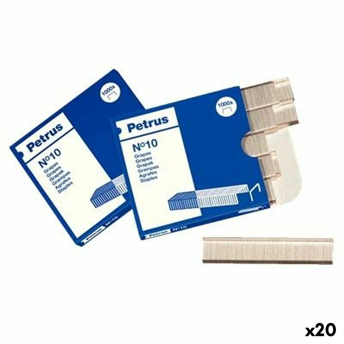 Agrafes Petrus Nº10 4 mm (20 Unités)