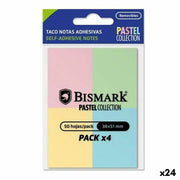 Notes Adhésives Bismark Multicouleur 38 x 51 mm (24 Unités)