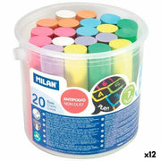 Craies Milan Multicouleur (20 Pièces) (12 Unités)