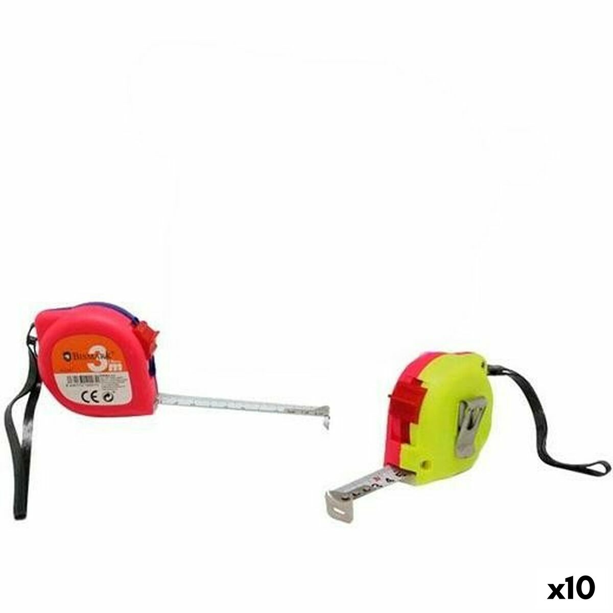 Ruban mètre Bismark (3 m) (10 Unités)