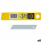 Lame de cutter Olfa 10 x 2,5 cm (6 Unités)
