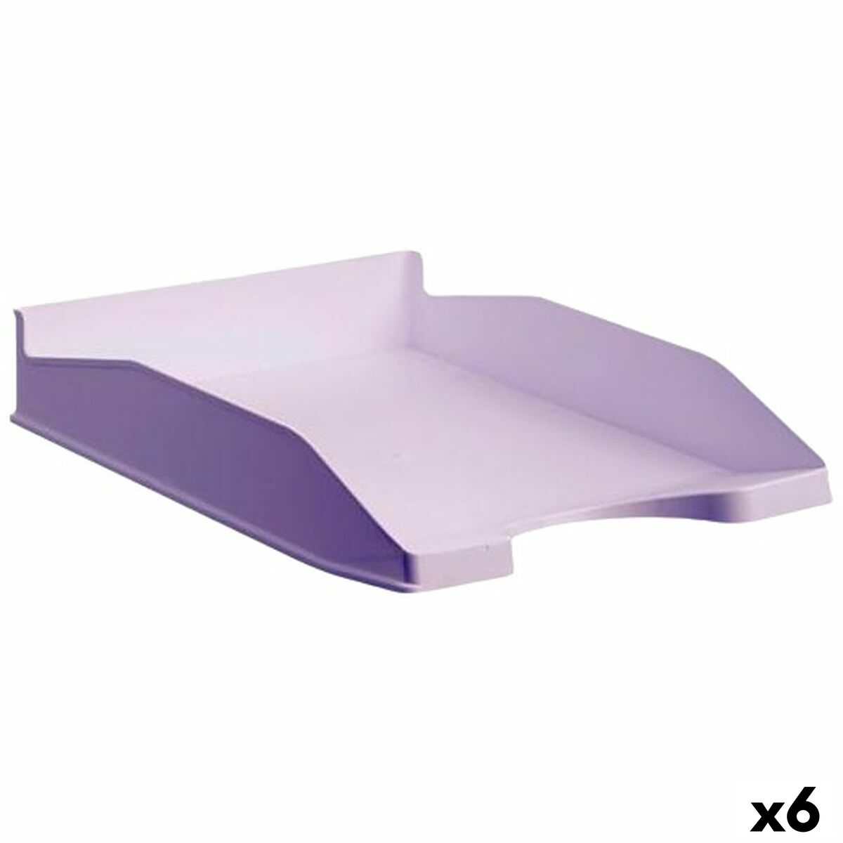 Boite d’archivage Archivo 2000 ECOGREEN Mauve A4 Feuille 34,5 x 25,5 x 6 cm (6 Unités)