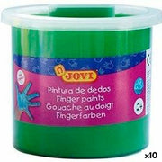 peinture pour doigts Jovi Vert 125 ml 5 Pièces (10 Unités)