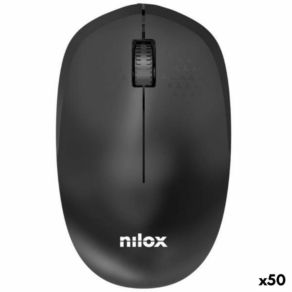 Souris sans-fil Nilox Noir 1000 dpi (50 Unités)