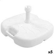 Base pour parapluie Aktive Blanc Ø 32 mm Ø 20 mm 45 x 29 x 45 cm (5 Unités)