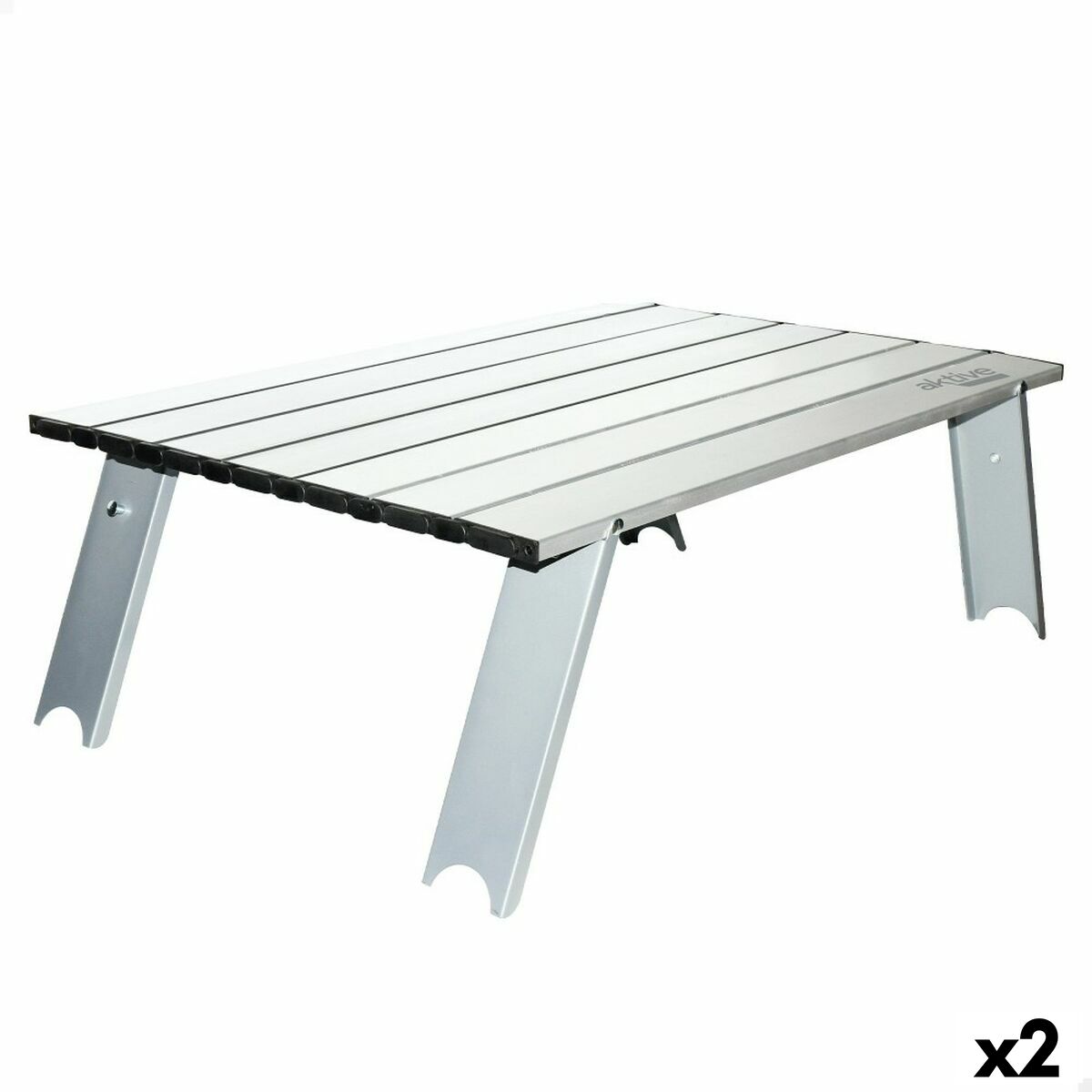 Table Piable Aktive 55 x 20 x 41 cm (2 Unités)
