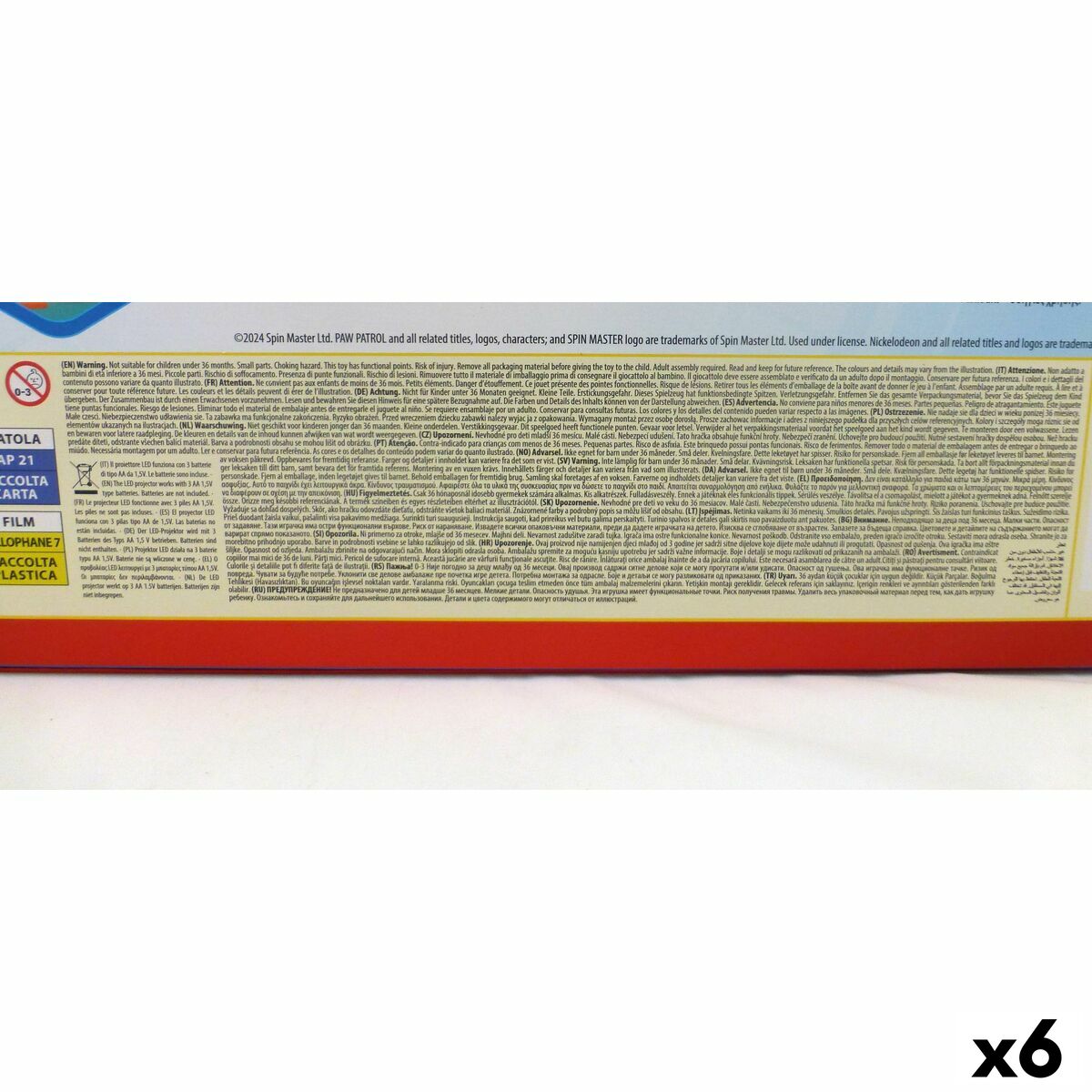 Kit de Dessin The Paw Patrol (6 Unités)