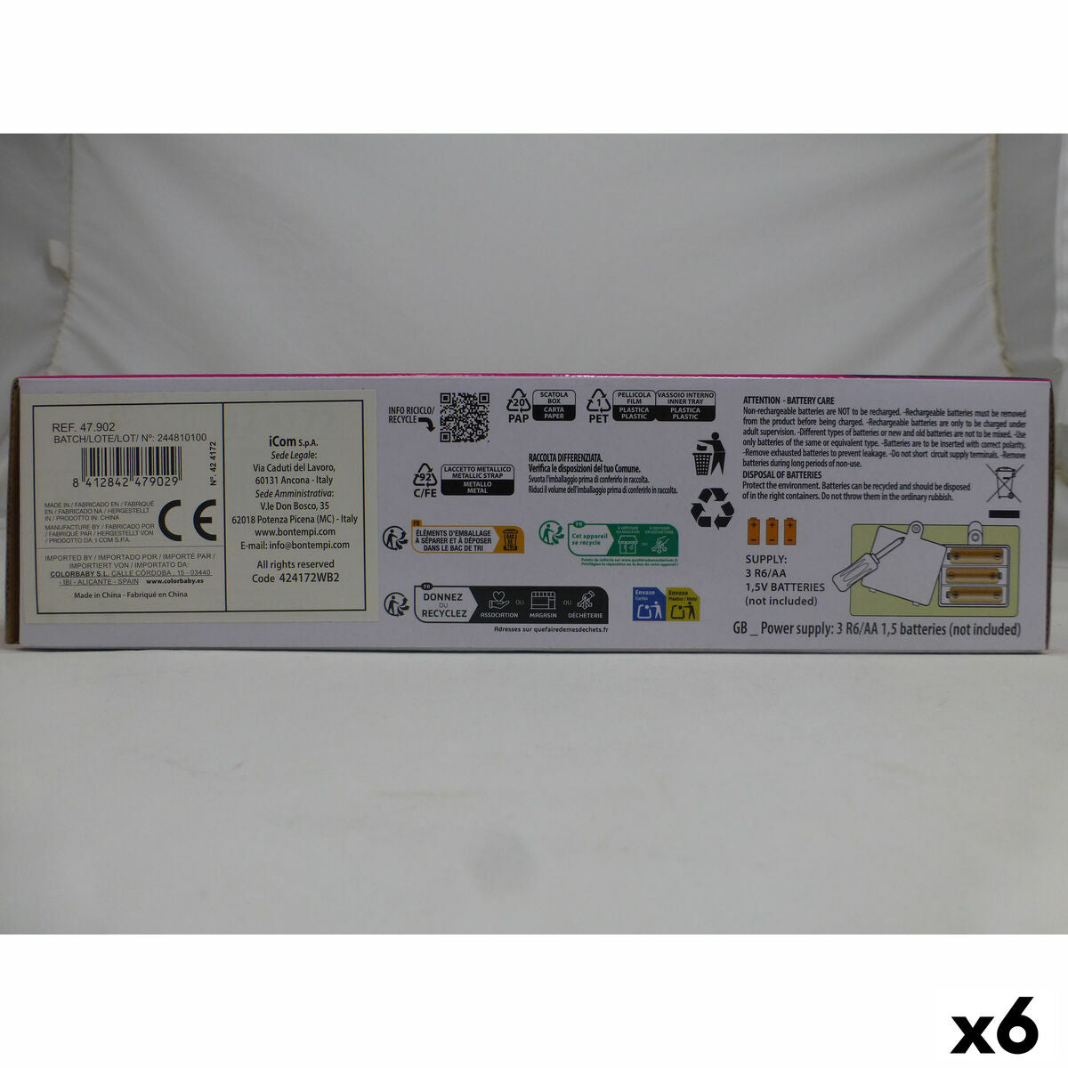 Microphone jouet Bontempi