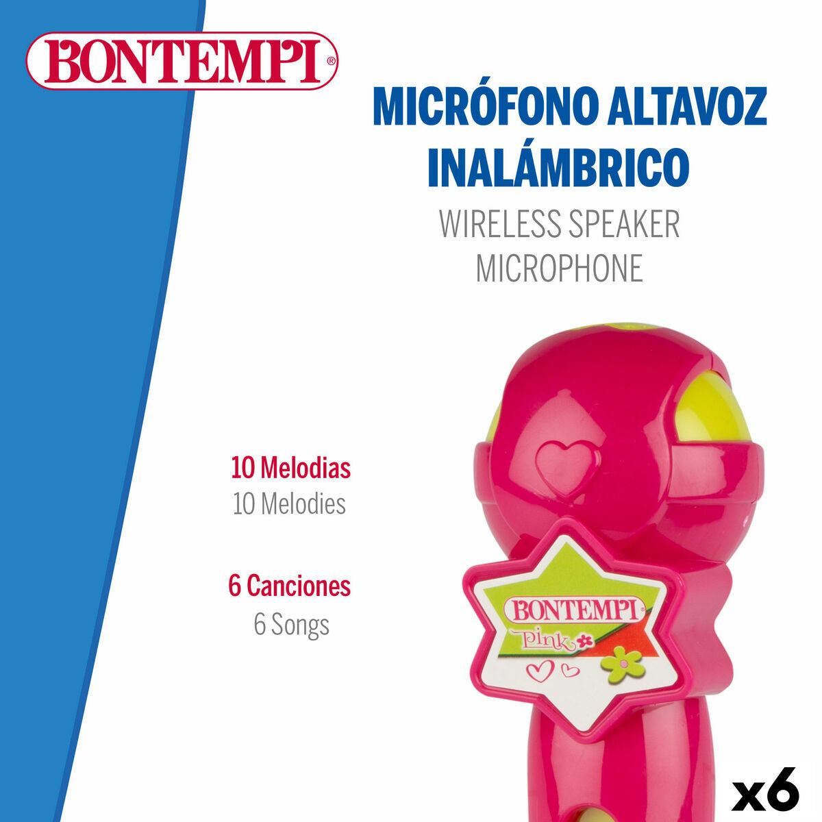 Microphone jouet Bontempi