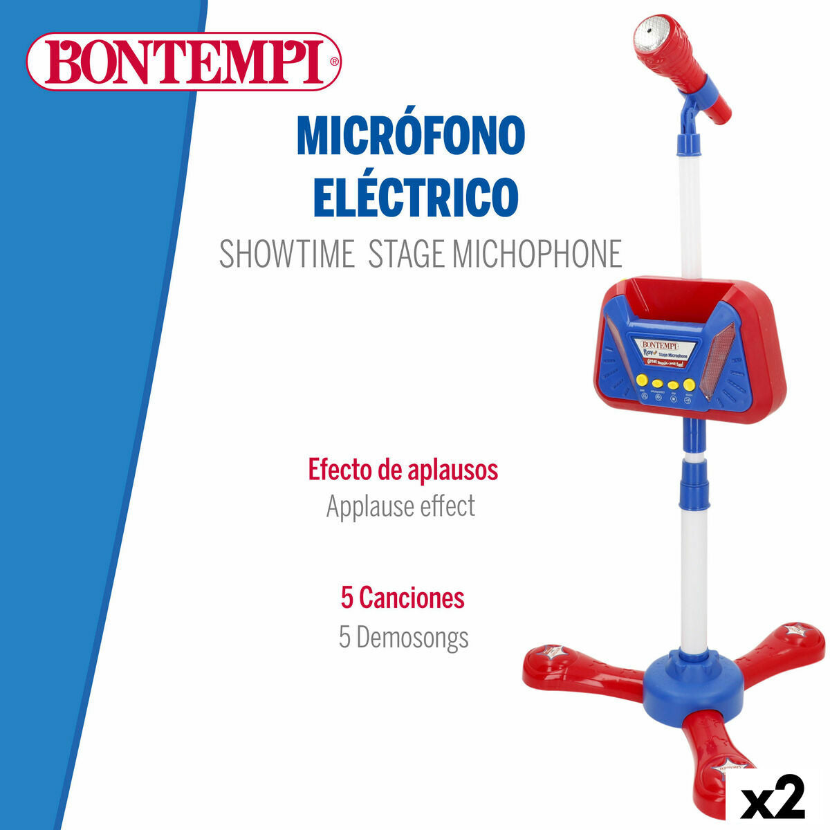 Jouet musical Bontempi 37 x 105 x 37 cm (2 Unités)