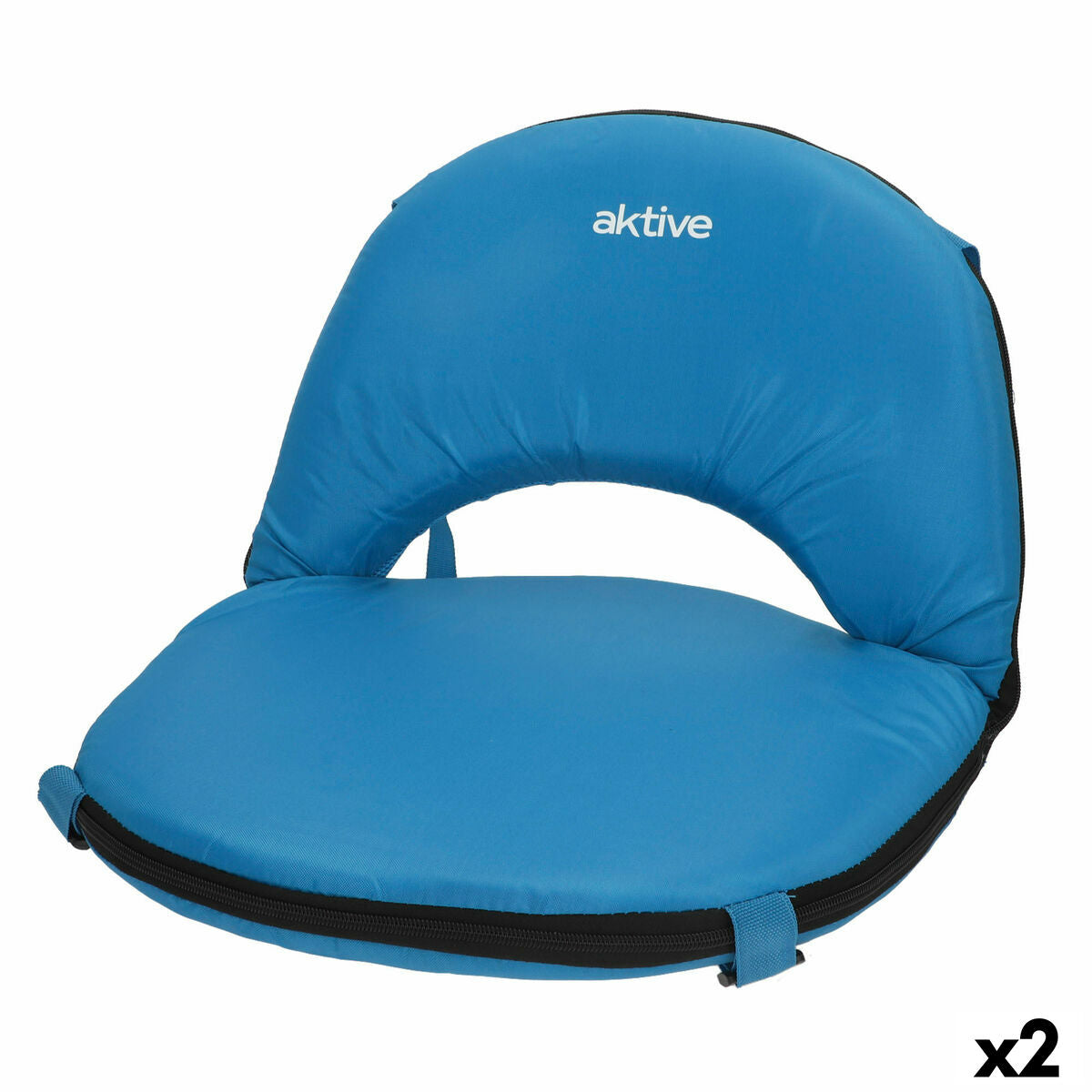 Siège Aktive Bleu 41 x 33 x 40 cm Pliable (2 Unités)