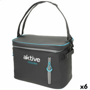 Glacière Aktive 18 L 34 x 26 x 21 cm Noir (6 Unités)