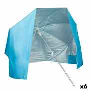 Parapluie Aktive Bleu 200 x 185 x 200 cm (6 Unités)
