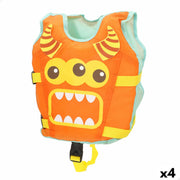 Gilet de sauvetage AquaSport 34 x 37 x 7 cm Orange (4 Unités)