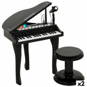 Piano Éducatif Apprentissage Bontempi 40 x 62 x 33 cm (2 Unités)