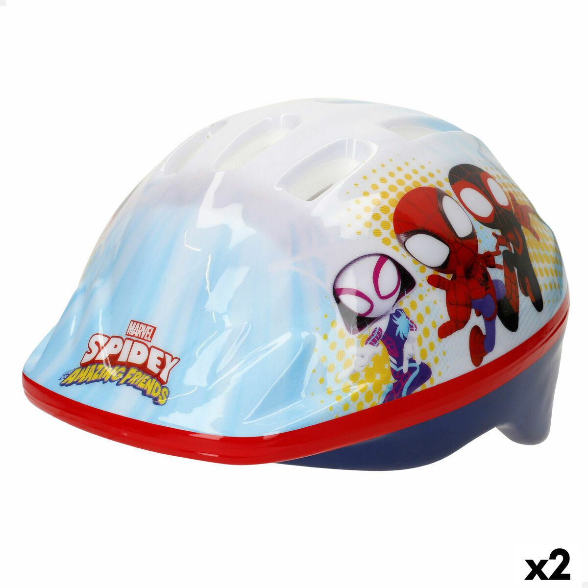 Casque de Cyclisme pour Enfants Spidey 48-52 cm