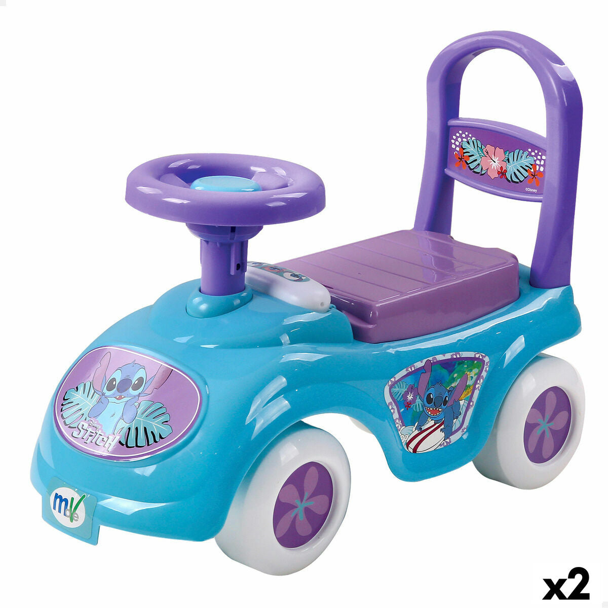 Porteur Stitch 43 x 37 x 21 cm (2 Unités)