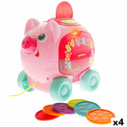 Jouet à tirer Winfun 17 x 16 x 13 cm (4 Unités)