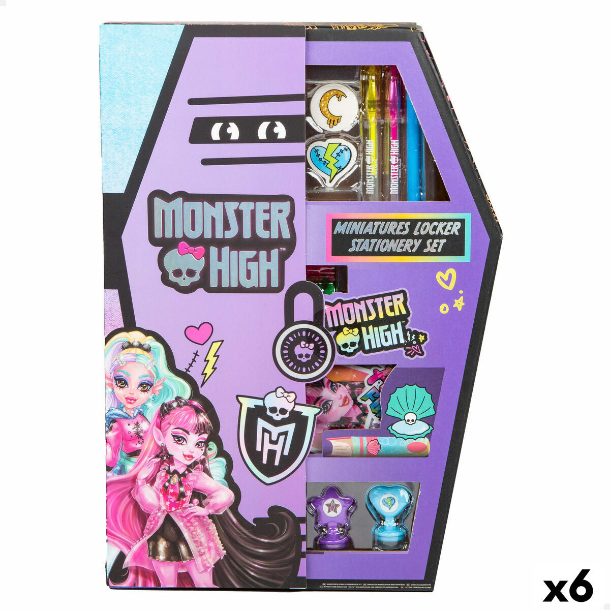 Kit de Dessin Monster High (6 Unités)