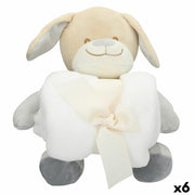 Jouet Peluche Colorbaby Polyester 20 x 25 x 20 cm (6 Unités)